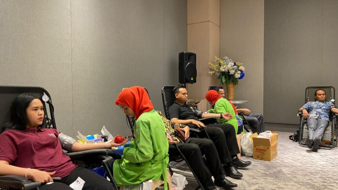 World Blood Donor Day 2025 : The Ascott Limited Jawa Timur Adakan Donor Darah Bersama Komunitas dan Launching Program Move & Art (foto : ist)