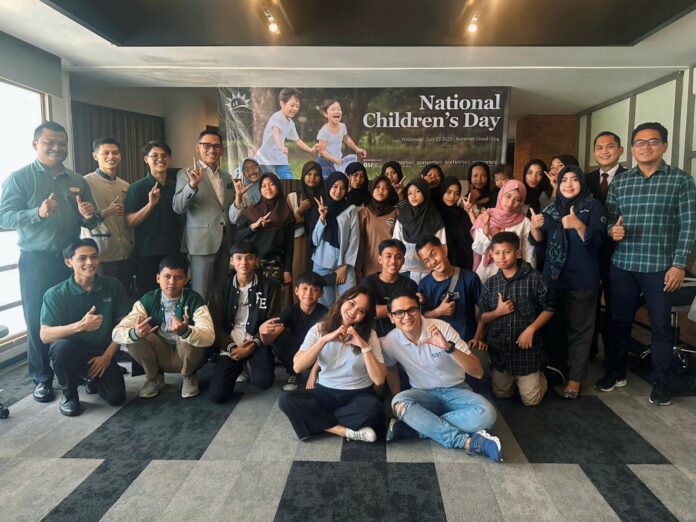 Somerset Area Jakarta Bersama Yayasan Swara Peduli Rayakan Hari Anak Nasional Melalui Kegiatan Edukatif Di Hotel (foto : ist)