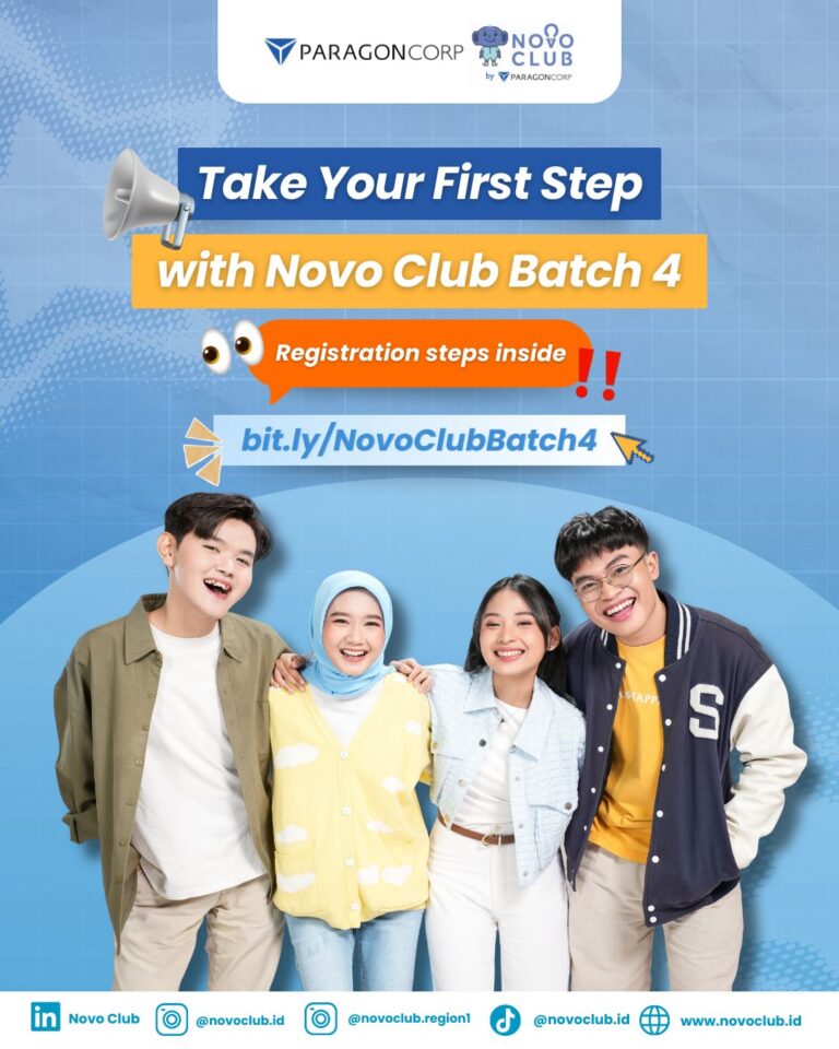 ParagonCorp Buka Novo Club Batch 4, Perkuat Regenerasi Pemimpin Muda di ...